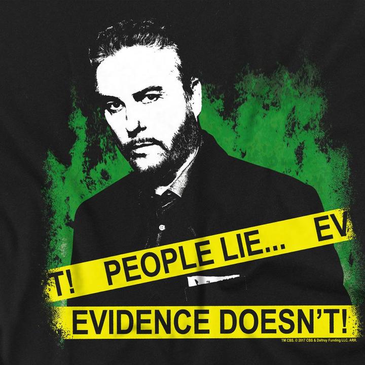 Immagine prodotto Csi: NY People Lie Maglietta Su Entrambi i Lati Uomo (4XL)