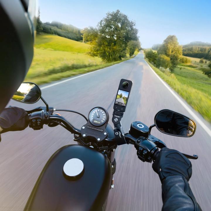 Productafbeelding Insta360 X3 Motorcycle Kit (30p, WiFi, Bluetooth, NFC)