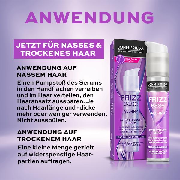 Image du produit John Frieda Frizz Ease - Original Extra Strong 4 in 1 Serum (50 ml)