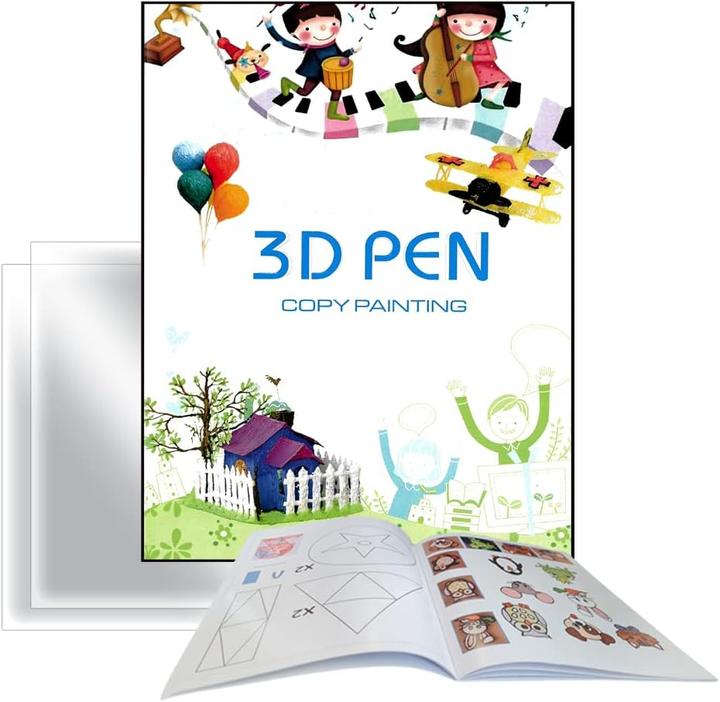 Immagine prodotto Monox Penna 3D Big Pack, set iniziale con filamenti, tappetino in silicone, libretto di modelli - blu