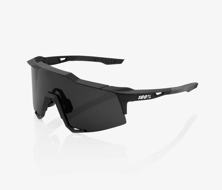 Actual product image 100% Speedcraft (Soft Tact Black, Smoke)
