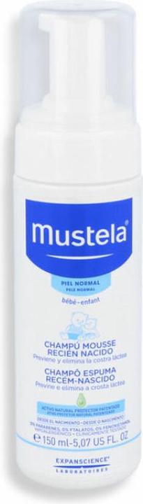 Produktbild Mustela Schaumshampoo für Neugeborene 150ml