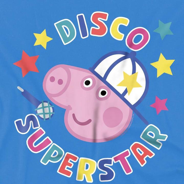 Immagine prodotto Peppa Pig Superstar Maglietta George Discoteca Bambini (152, 158)