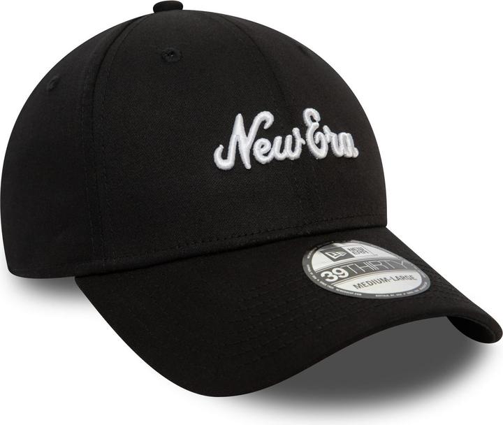 Produktbild New Era 39Thirty Stretch Cap - BRAND SCRIPT schwarz - M/L (M/L)