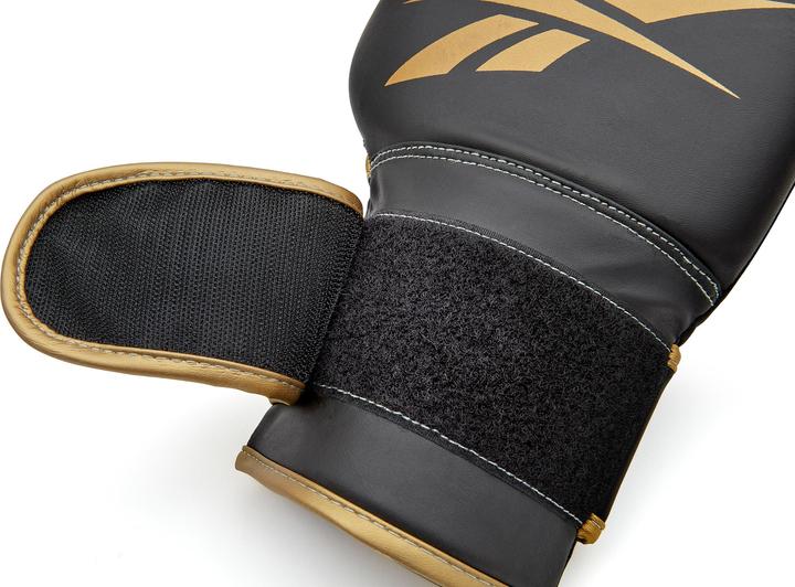 Actual product image Reebok Boxing gloves 10oz gold/black (10 OZ, 10)