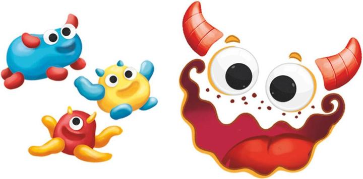 Actual product image Tetesept Children Monster Bathing Clay (333 ml, Bath salts)