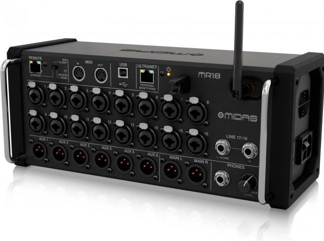 Immagine prodotto Midas MR18 (Mixer da studio e live)