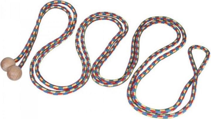 Actual product image Outdoor Active OA Swing rope with wooden balls, length 5m (500 cm)