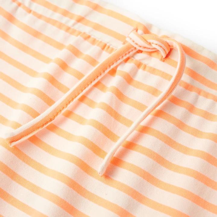 Immagine prodotto VidaXL Gonna per bambini a righe Straight neon orange 92,Materiale: 95 (92)