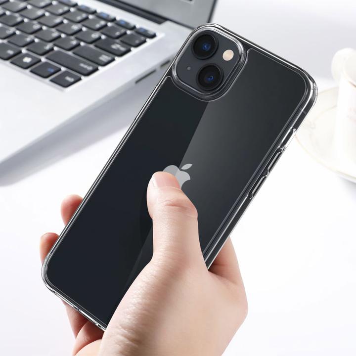 Actual product image Spigen Air Skin Hybrid iPhone 14 Plus crystal clear (Apple iPhone 14 Plus)