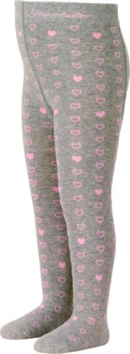 Image du produit Sterntaler Collants bébé Coeurs Gris clair Mélange Gr. 80 (80)