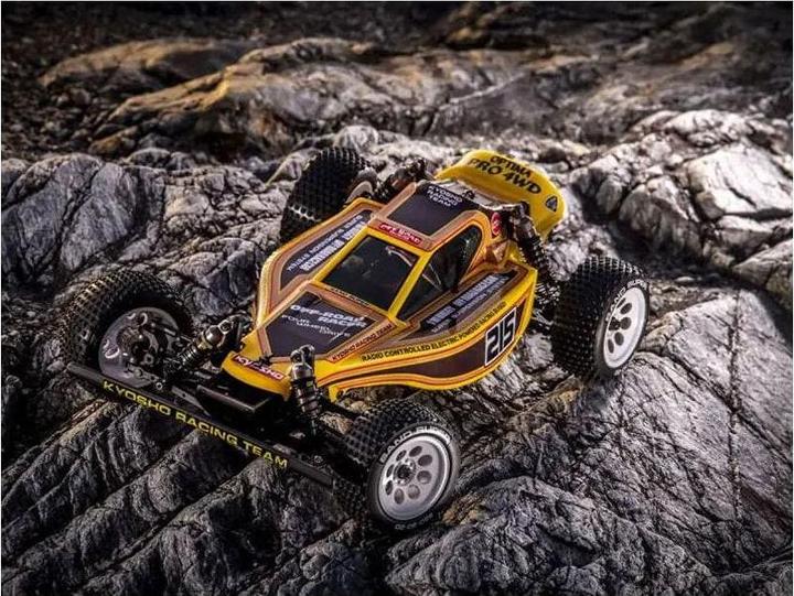 Actual product image Kyosho Buggy Turbo Optima Pro 4WD Legendary Series kit, 1:10 (Kit)