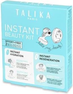 Actual product image Talika Instant Beauty Kit Ultimate Skin Care Kit Essential Hydrating Face Masks Moisturising Eye Pat (Facial care set)