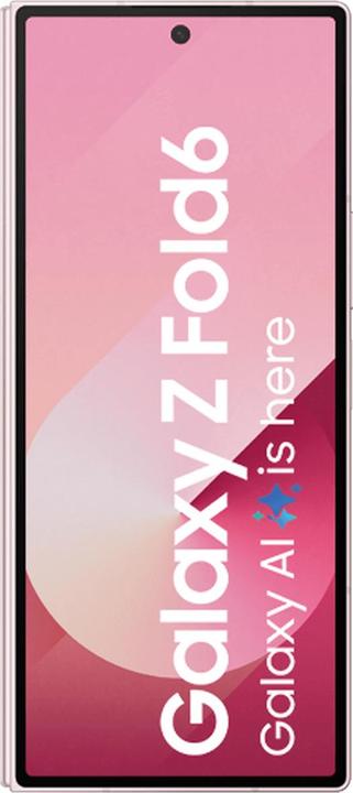Actual product image Samsung Z Fold 6 5G 1TB Pink (1000 GB, Pink, 7.60", Dual SIM, 49.94 Mpx, 5G)
