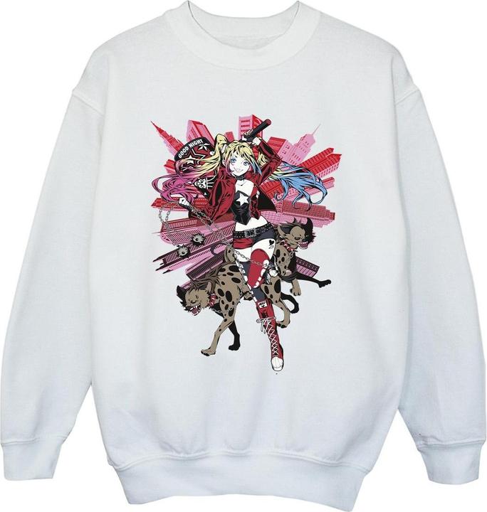 Harley Quinn Hyenas Sweatshirt Mädchen