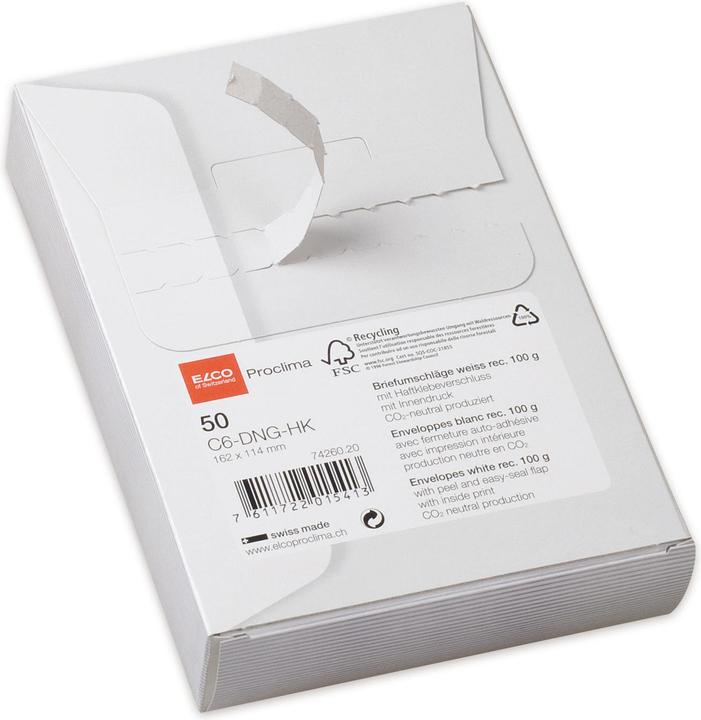 Actual product image Elco Envelope proclima (C6, 50 x)