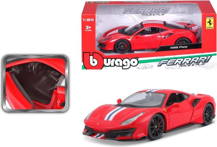 Actual product image Bburago R&P 488 Pista