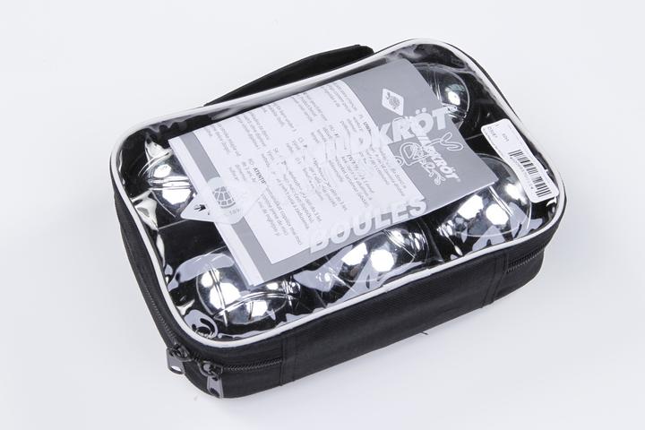 Immagine prodotto Schildkröt Set di bocce / Boccia / Pentanque in acciaio (6 x, 72.50 mm)