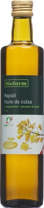 Biofarm Rapsöl CH Knospe (500 ml)