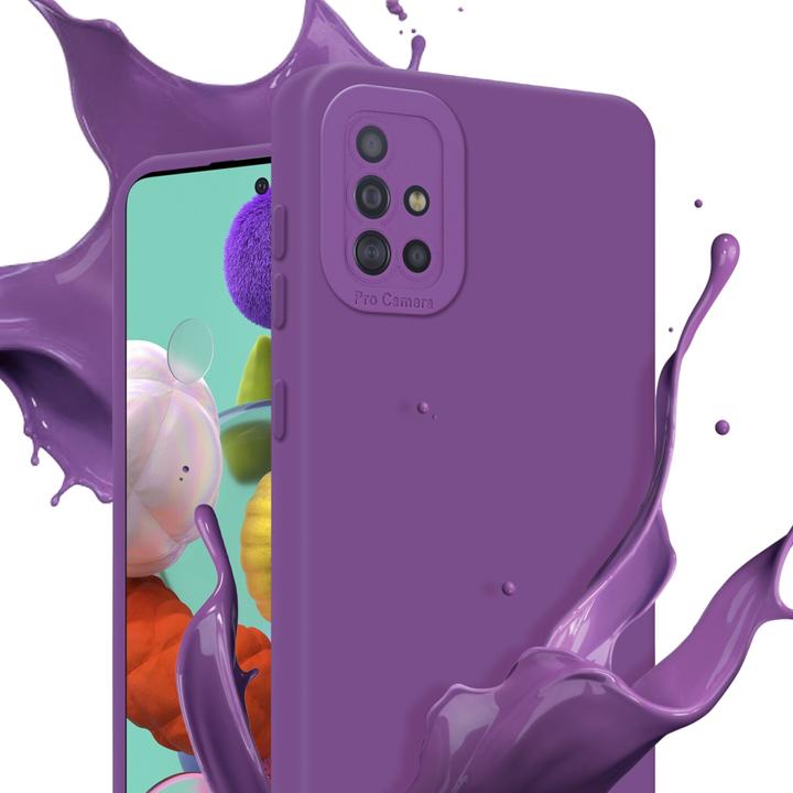Produktbild Cadorabo Hülle für Samsung Galaxy A51 4G / M40s im TPU Fluid LM162 Style (Samsung Galaxy M40s)