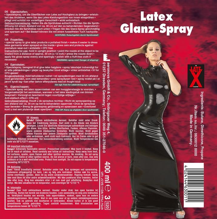 Actual product image LateX Toys Glanz-Spray (400 ml)