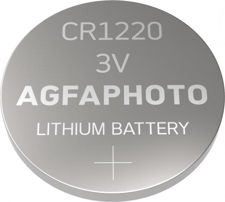 Immagine prodotto AGFAPHOTO Pila a bottone CR 1220 Litio 3 V 5 pz. (5 pz., CR1220)