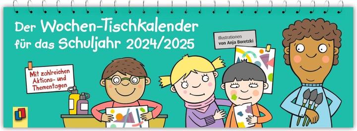 Produktbild Der Wochen-Tischkalender für das Schuljahr 2024/2025 (Kein Einband, Deutsch)