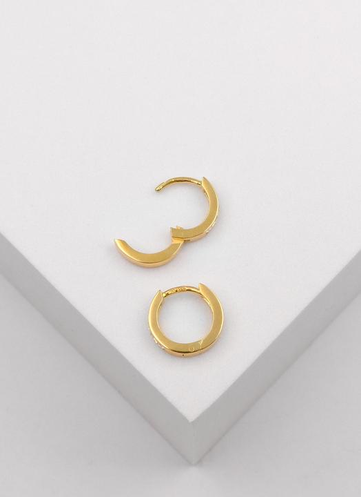 Produktbild Muau Creolen (750/18 K Gelbgold)