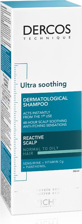 Actual product image Vichy Dercos Ultra Sensitive (200 ml, Liquid shampoo)