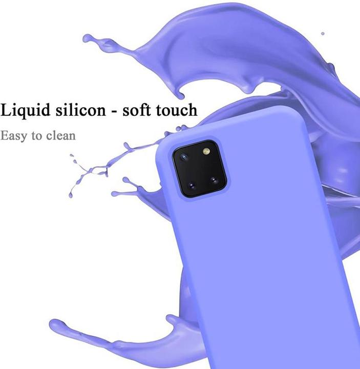 Image du produit Cadorabo TPU Liquid Silicone Case Cover (Samsung Galaxy A81)