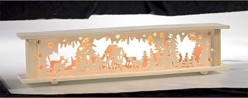 Actual product image Heinz Handelskontor Heinz Shelf 'Forest Motif' illuminated 11001