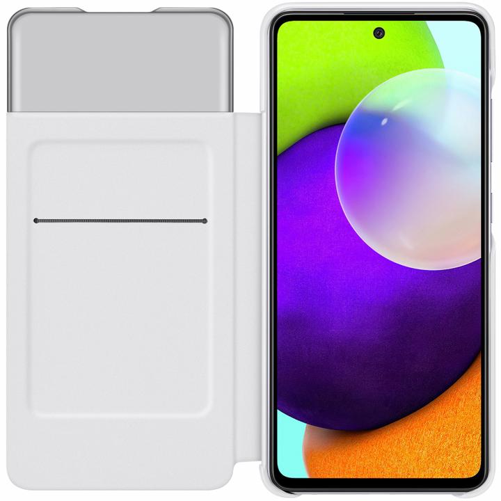 Actual product image Samsung Smart S View Wallet Cover for A725 Galaxy A72 white (Samsung Galaxy A72)