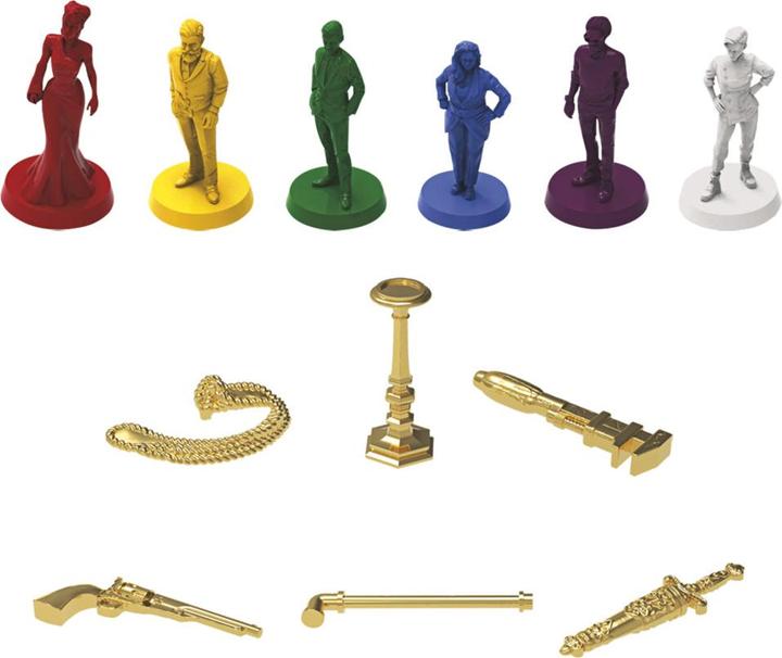 Immagine prodotto Hasbro Gaming Gioco da tavolo Cluedo, Cluedo ridisegnato per 2-6 giocatori, gioco investigativo, gioco per (Italiano)