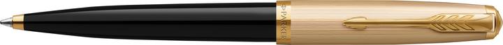Parker Kugelschreiber 51 G.C. M (Schwarz/Gold, 1 x)