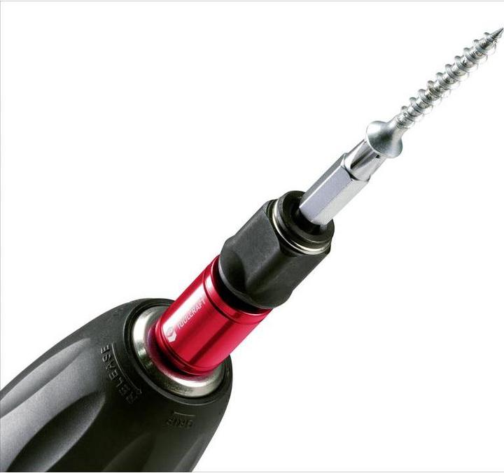 Image du produit Toolcraft Porte-embouts à changement rapide 2 en 1 Longueur 72mm Entraînement