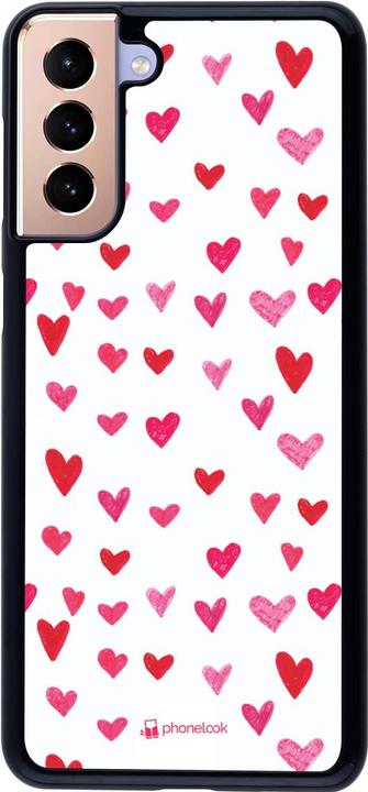 Actual product image PhoneLook Valentine 2022 Cover Many pink hearts (Samsung Galaxy S21+ 5G)
