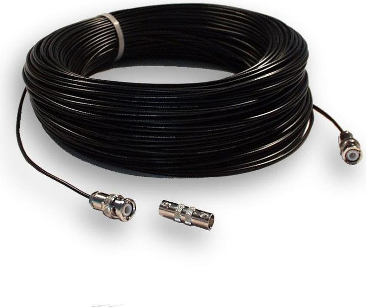 Image du produit Gude Câble d'extension BNC - 100 m, connecteur BNC, bifilaire (Câble d'antenne)
