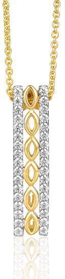 Breuning ANHÄNGER - BRILL. 0,51 Ct. H/si (585, - Gold)
