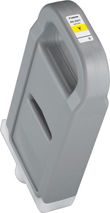 Canon 3x PFI-707Y Tinte gelb Standardkapazität 700ml 3er-Pack iPF830/840/850 (Y)