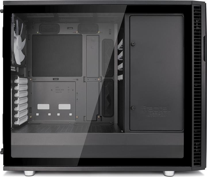 Produktbild Fractal Define R6 Black Tempered Glass (ATX)
