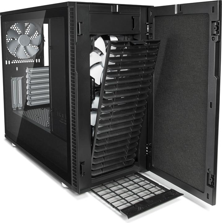 Produktbild Fractal Define R6 Black Tempered Glass (ATX)