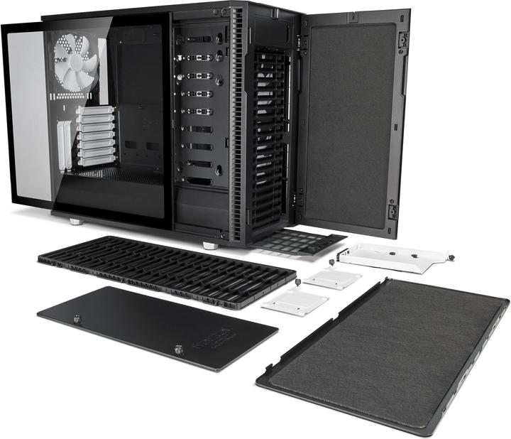 Produktbild Fractal Define R6 Black Tempered Glass (ATX)