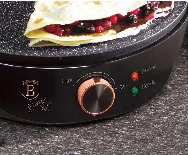Actual product image BerlingerHaus Pancake maker Black Rose Collection