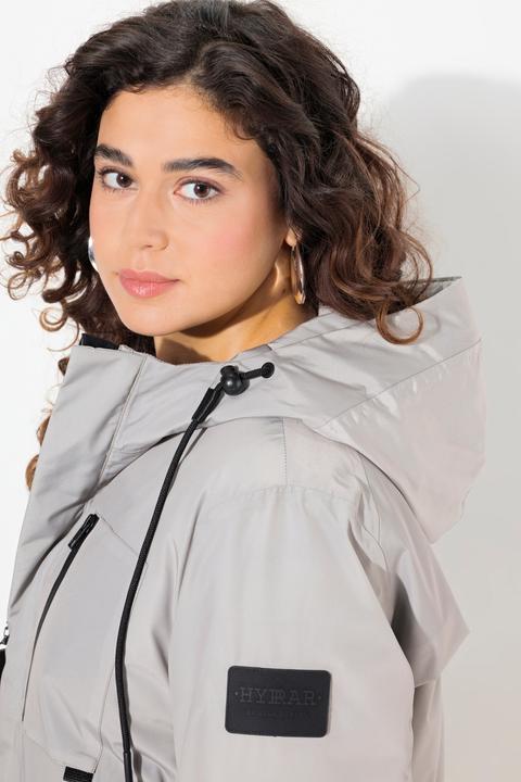 Produktbild Ulla Popken HYPRAR Funktionsmantel, wasserdicht, recycelt, Zipptasche (50, 52)