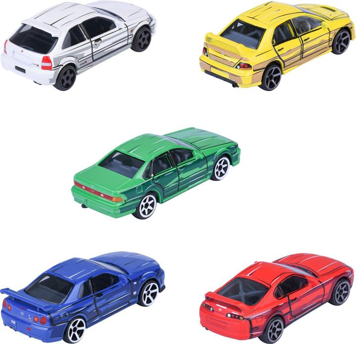 Actual product image Majorette JDM Legends Anime 5 Pieces Giftpack