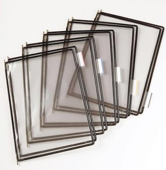 Actual product image T-Display TARIFOLD - VEO - turn pockets