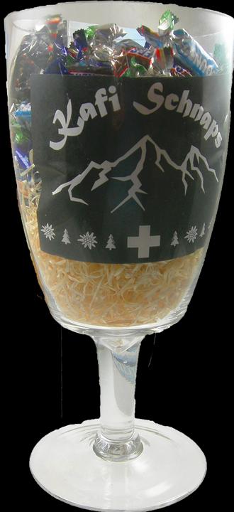 Produktbild Mayer - the gift factory Kaffee-Glas XXL "Kafi Schnaps" (1 x)