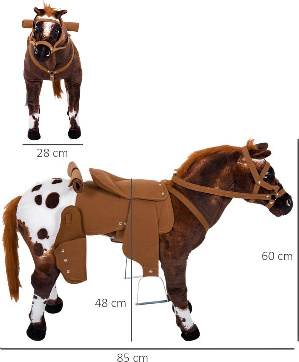 Immagine prodotto Homcom Cavallo da equitazione