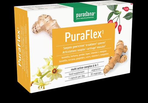 Purasana PuraFLEX 6 in 1 Vitamin Komplex Vegetarisch (30 Stück, Kapseln, 13.50 g)