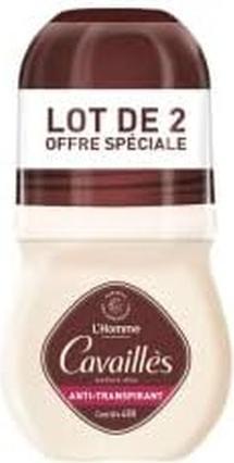 Produktbild Roge Cavailles Rogé Cavaillès Absorb+ 48H Men Deodorant Roll-On 50ml - 2er-Pack (Roll-on, 50 ml)
